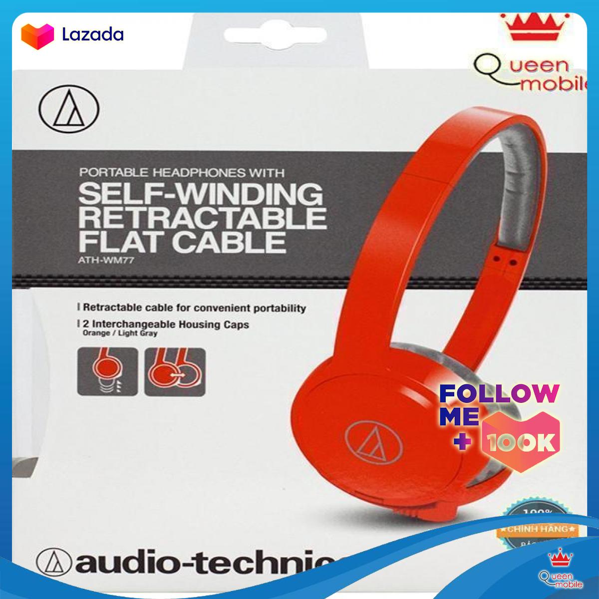 [HCM]Tai nghe Audio-technica On-ear ATH-WM77