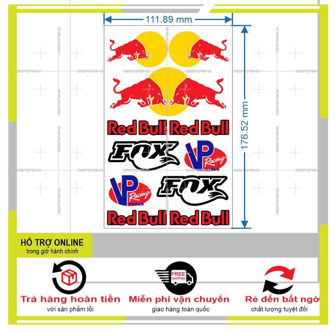 LOGO STICKER MINI DÁN XE MÁY L 04  - THUDECAL