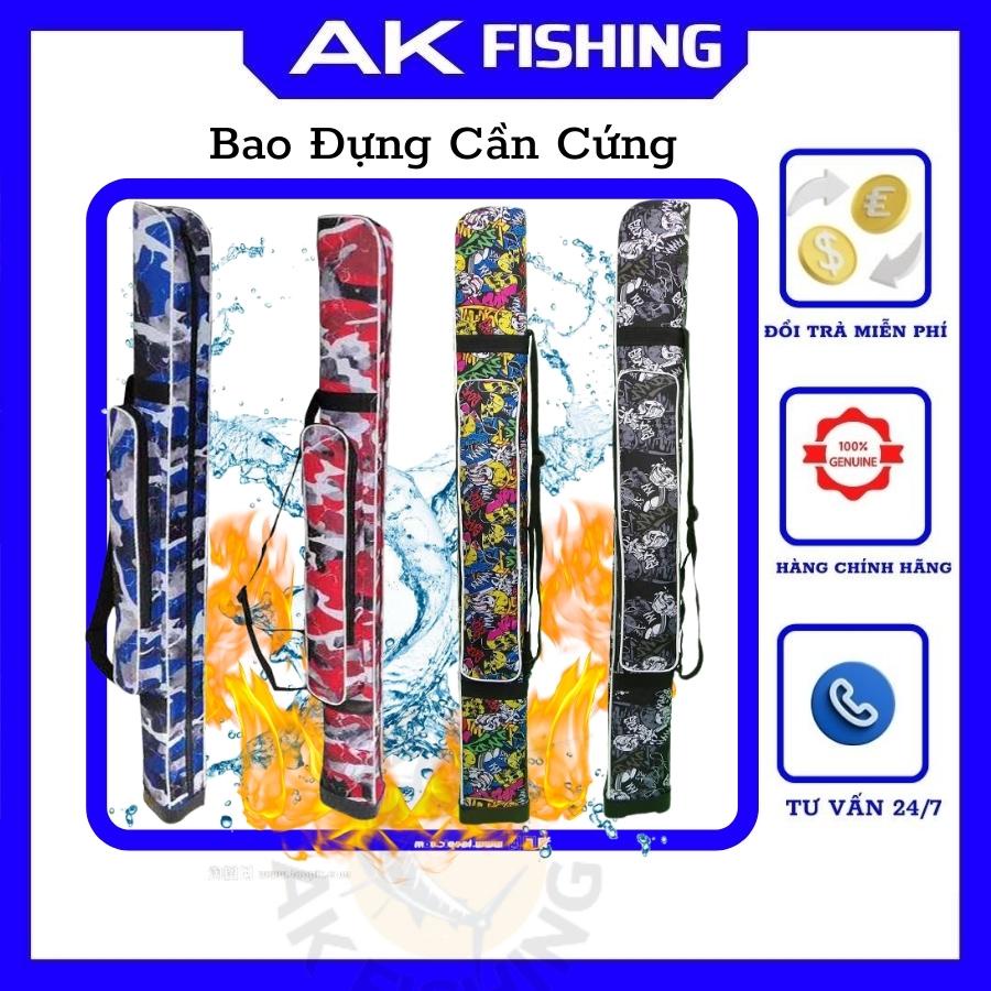 Bao đựng cần câu đài rằn ri 125x 14cm túi đựng cần cứng chống thấm nước phụ kiện câu đài chính hãng giá rẻ