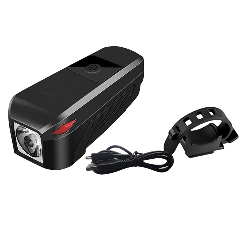 Mua 2000MAh Power Bicycle Light USB Rechargeable T6 LED Cycling Headlight Waterproof 140DB Bike Horn Warning Lamp