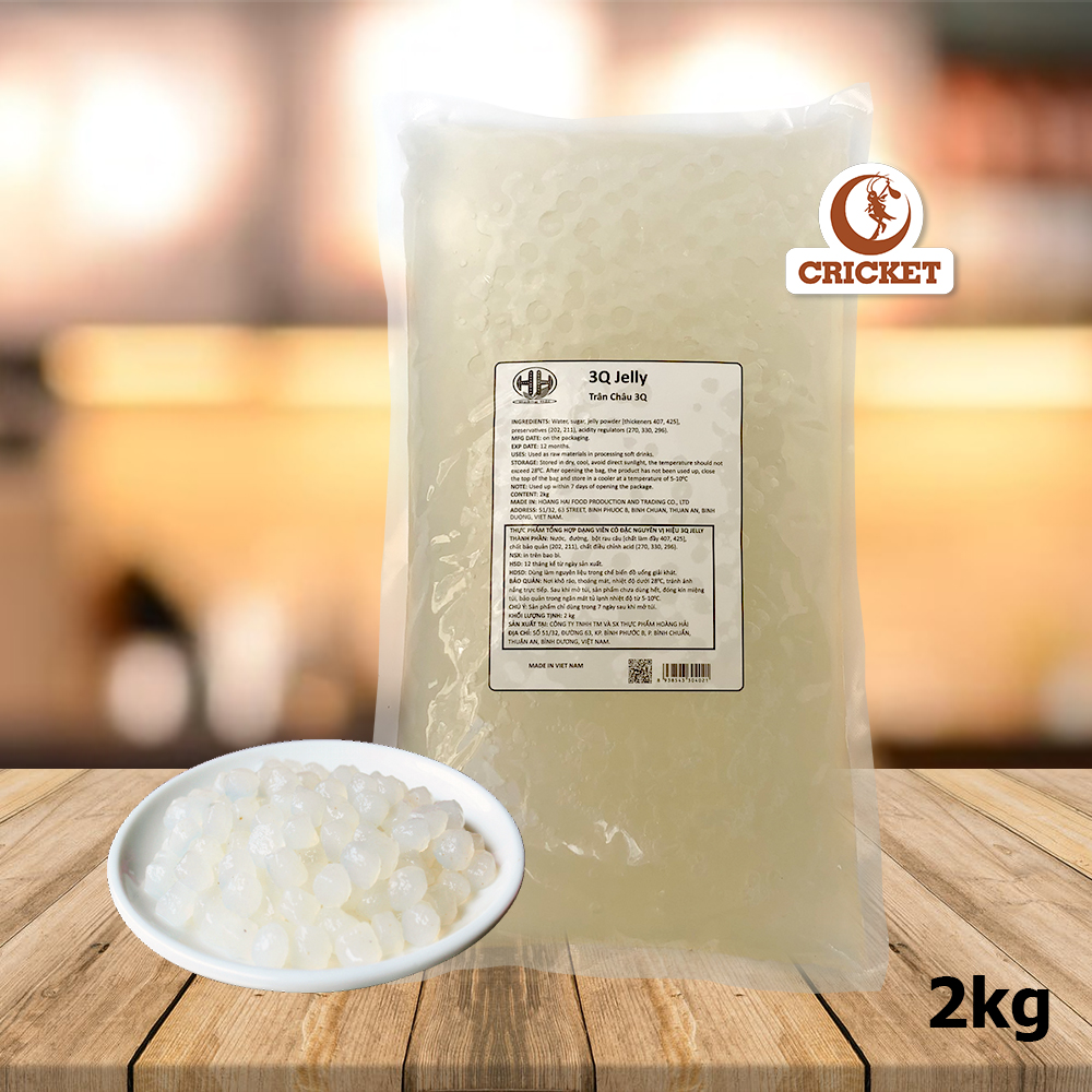 Trân Châu 3Q Jelly Trắng Hoàng Hải - Ăn Liền...