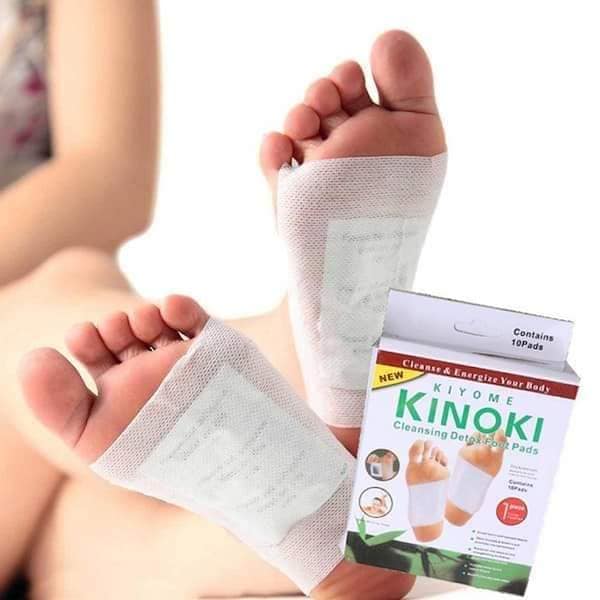 Combo 10 Miếng Dán Thải độc Chân Kinoki