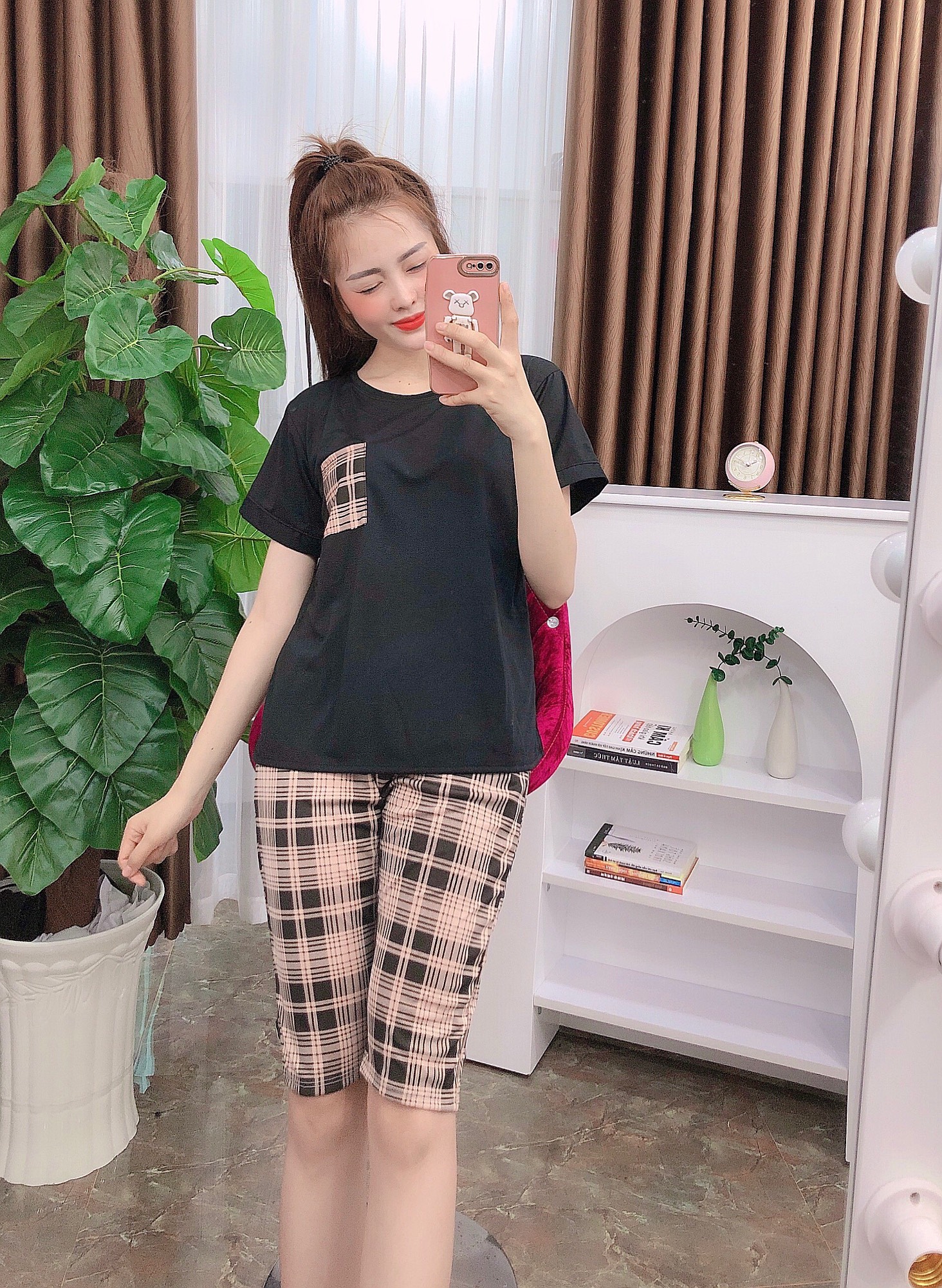 ĐỒ BỘ LỤA LỬNG MẶC NHÀ SIÊU XINH