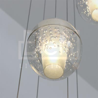 ĐÈN THẢ TRANG TRÍ PHA LÊ NTP-39 TẶNG KÈM BÓNG