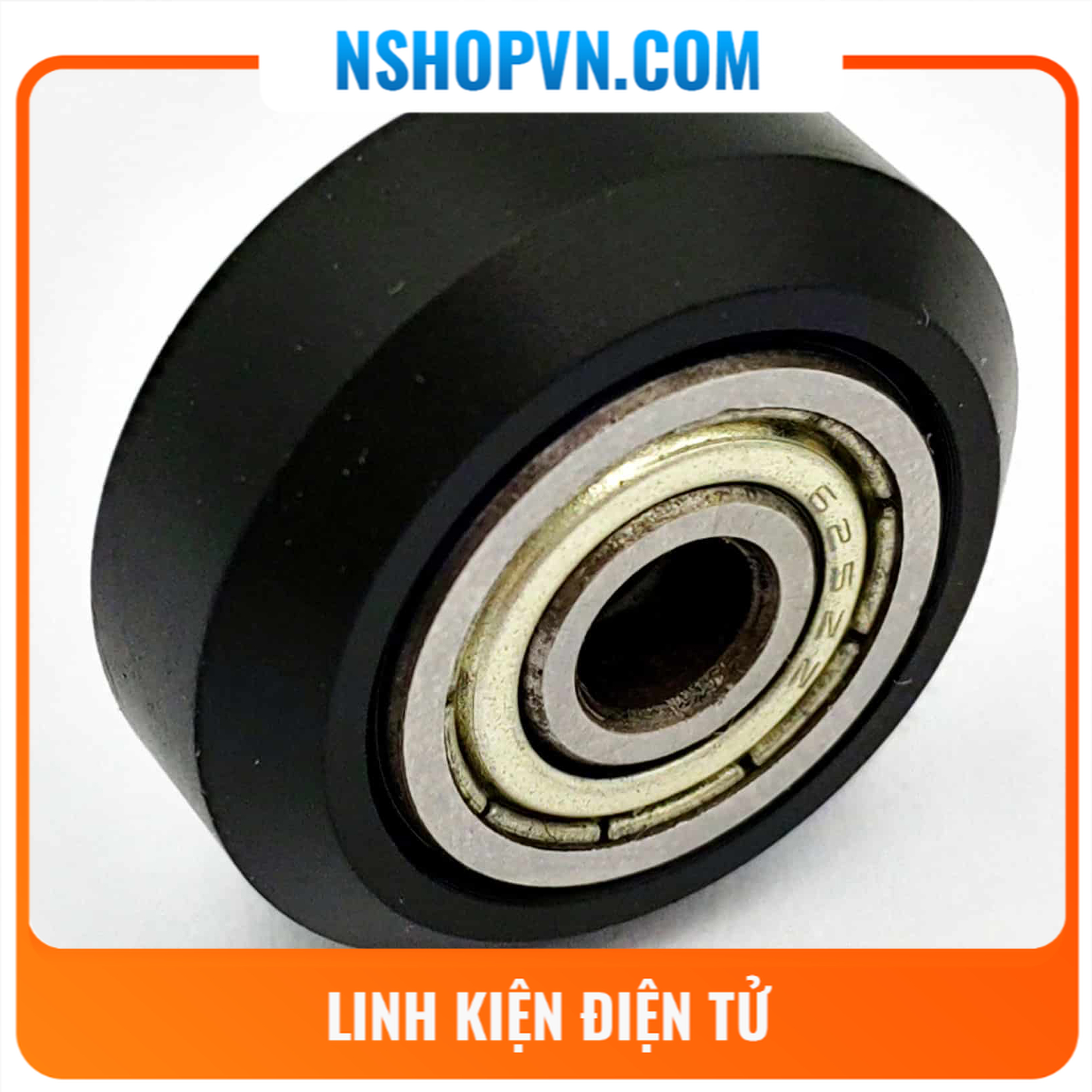 Con lăn nhôm định hình trục 5mm
