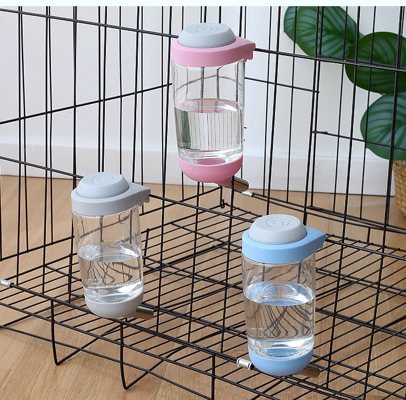 Bình nước 350ml - 500ml cho thỏ bọ chó mèo - T3 PETS SHOP