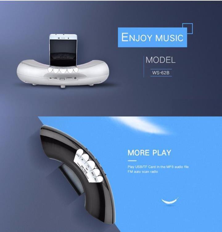 Loa Bluetooth WS Y62B Âm Thanh Cực Hay