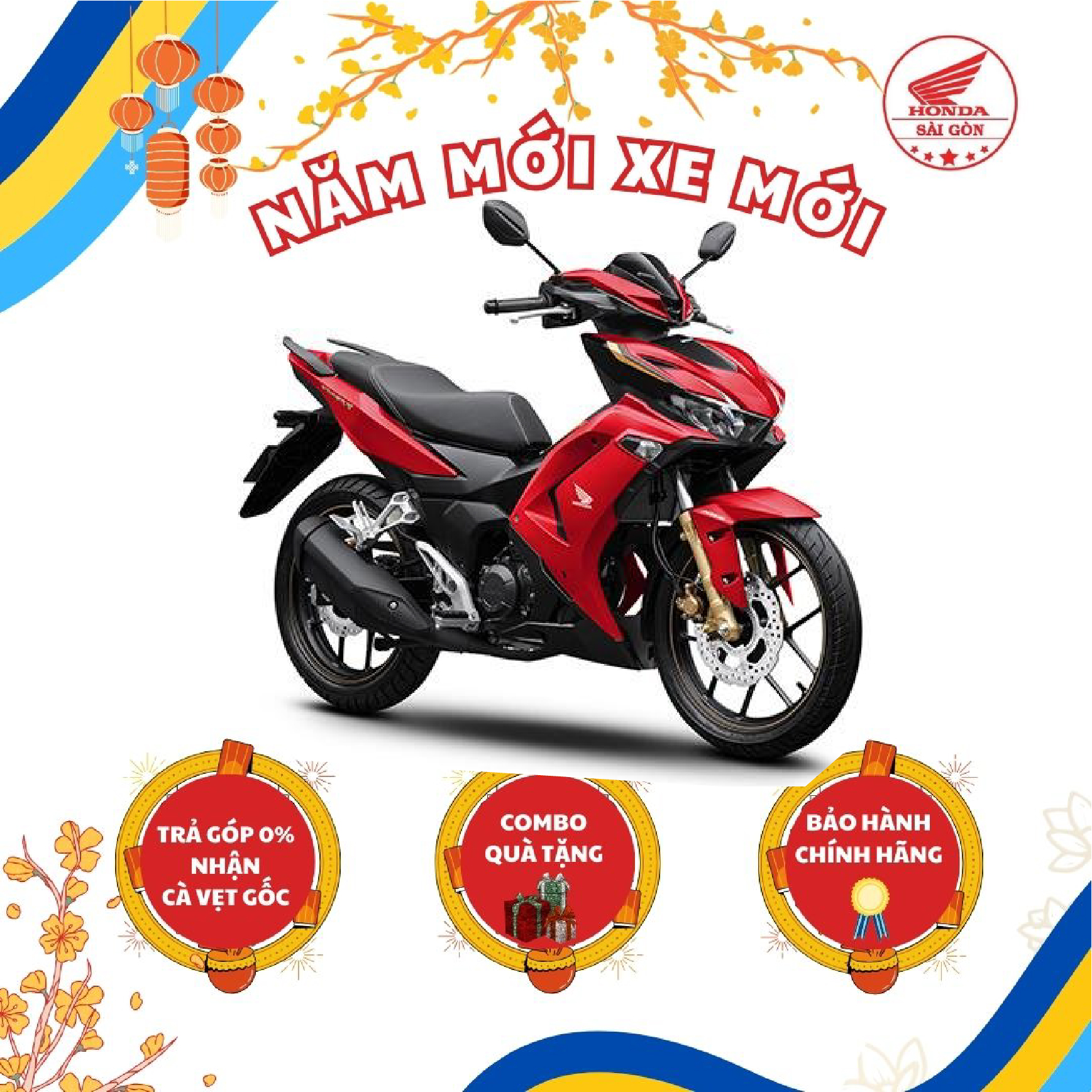 [HCM][Xe máy trả góp 0%]  - Xe Máy Honda WINNER X - Phiên Bản Đặc Biệt 2024