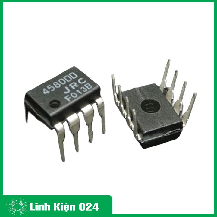 IC khuếch đại JRC4580 DIP8