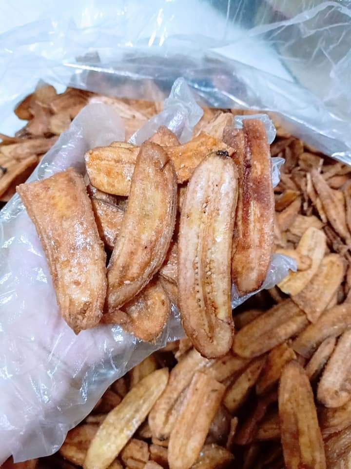 CHUỐI SẤY MÈ GỪNG 500G