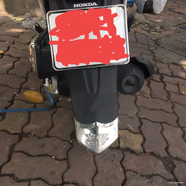 Ốp inox dè trước + dè sau (bọc mõm - đuôi) airblade 2014-2020