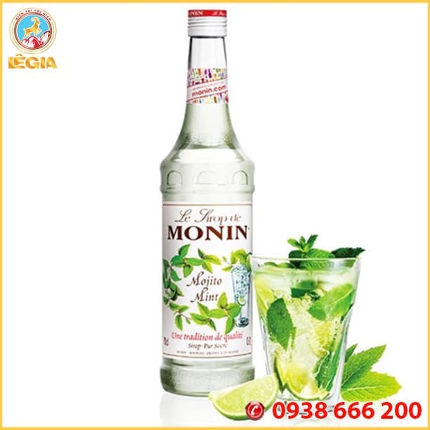 SIRO MONIN MOJITO 700ML - MONIN MOJITO SYRUP