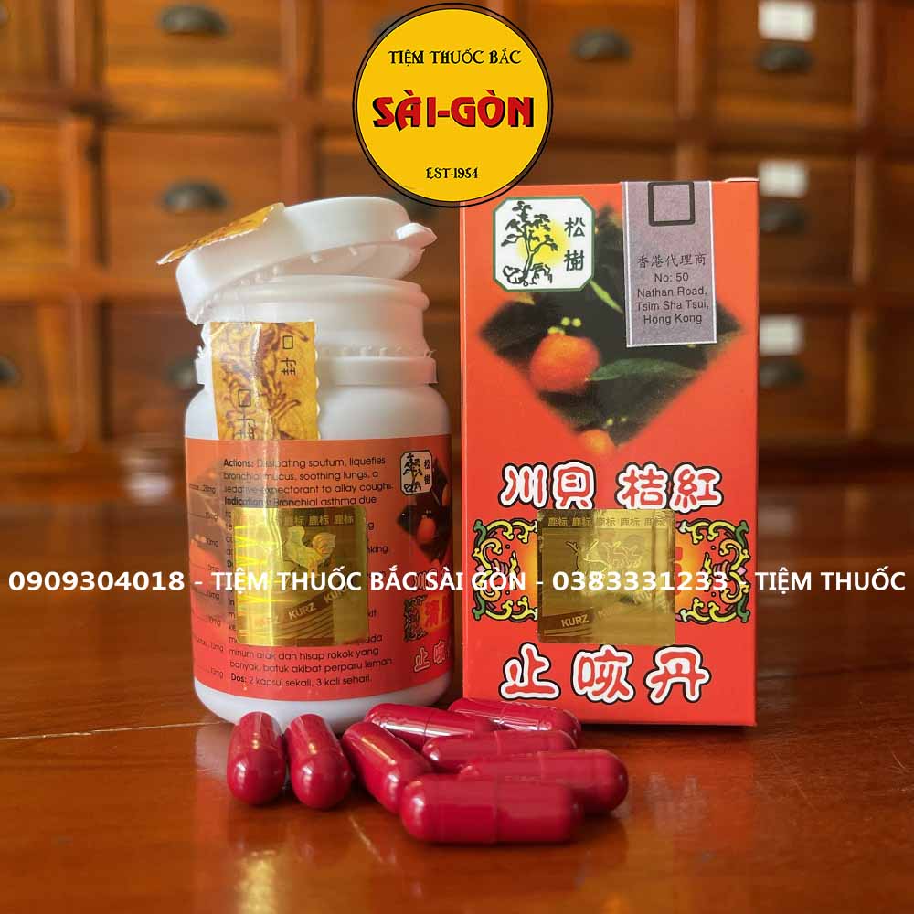 Ho Trái Quýt Malaysia Hộp 34 viên