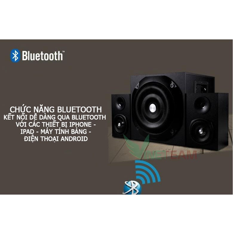 Loa Máy Tính 2.1 Bluetooth S909 Công Suất 40W -Dc3346