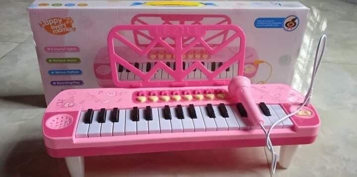 Đồ Chơi Đàn Piano Cho Bé Có Đèn Nhạc Và Micro Chuẩn Âm