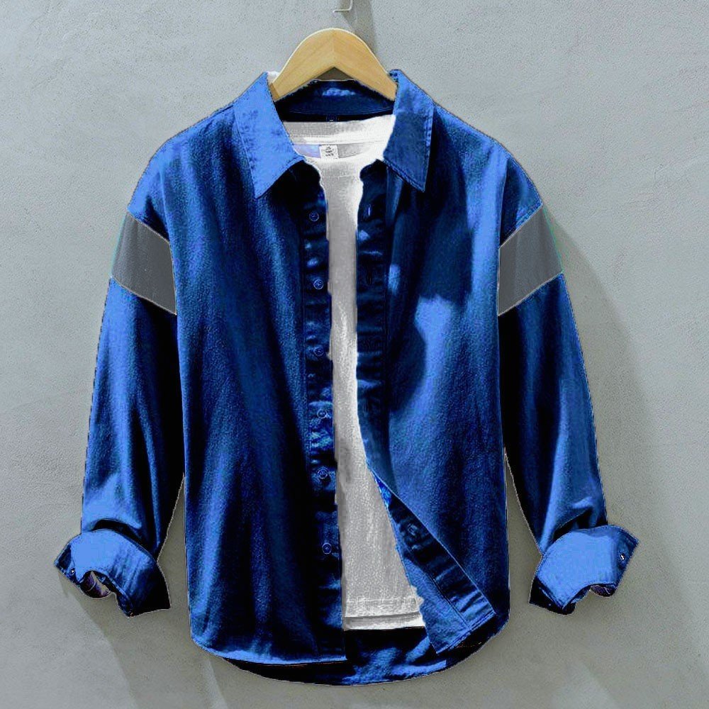 Áo Sơ Mi Nam Dài Tay Kiểu Hàn Quốc Phối Viền Tay Cao Cấp Thời Trang Poniva Branch cực hot