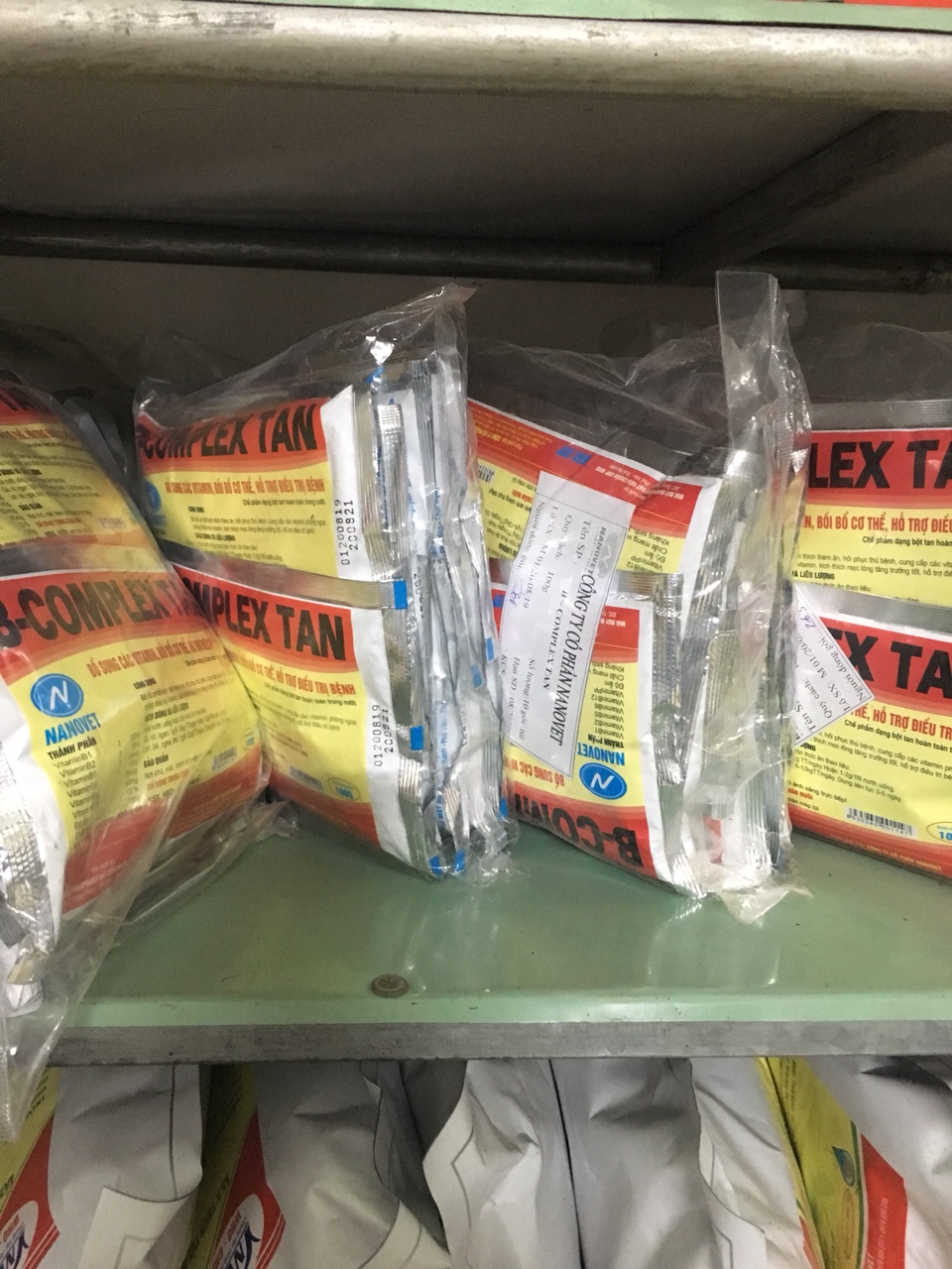Bcomplex bổ sung vitamin cho vật nuôi (100g)