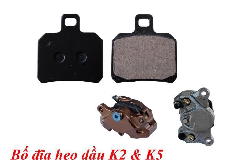 Bố thắng đĩa heo dầu Brembo 2 piston đối xứng - Mạnh Tú MTS