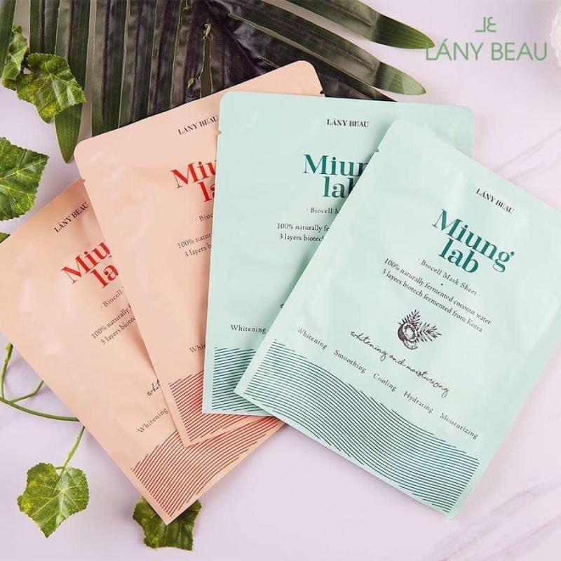 MẶT NẠ DƯỠNG TRẮNG DA MIUNG LAB (Combo 7 miếng)