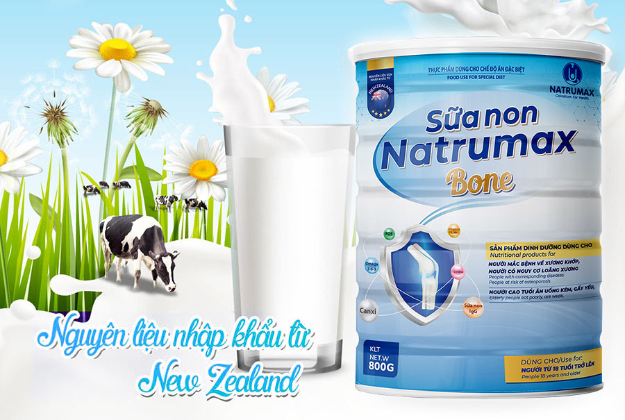[MIỄN SHIP] Sữa non Natrumax Bone 800gr chính hãng Date lô mới