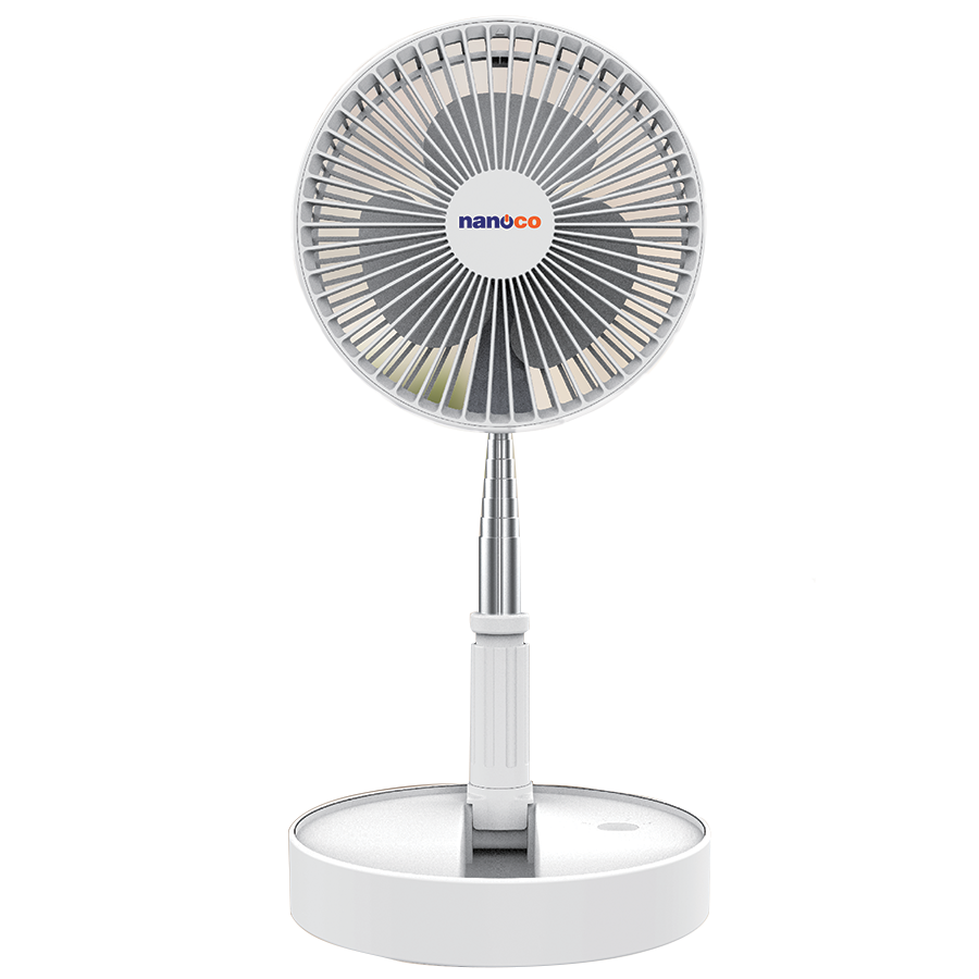 Quạt Sạc Điện Gấp Gọn Nanoco NFF1617W