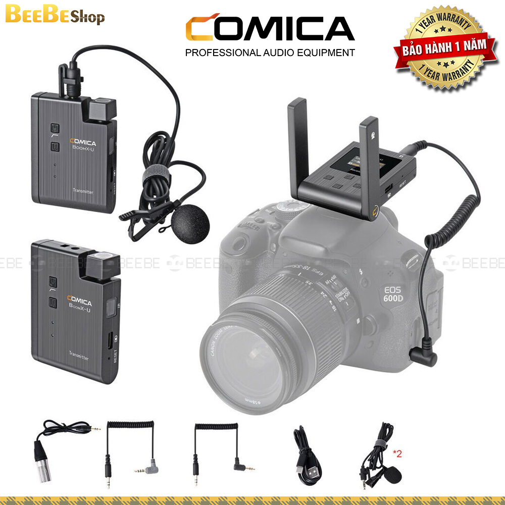 Comica BoomX-U U1 - Multifunction wireless microphone with UHF