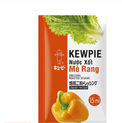 [Rẻ vô địch] Gói xốt mè rang 15ml - Nước chấm mè Rang Chính hãng Kewpie