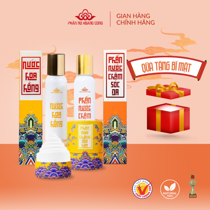 Bộ Dưỡng Da Cơ Bản Phấn Nụ Hoàng Cung