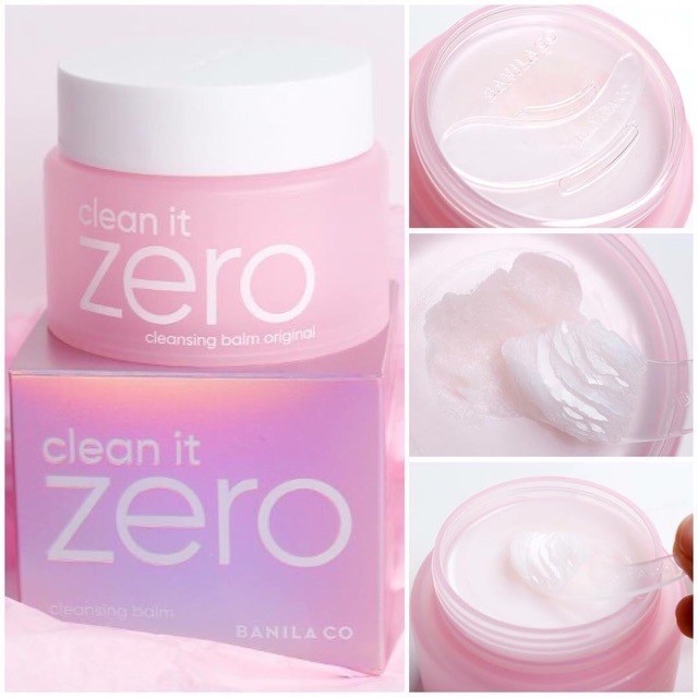 Sáp tẩy trang Banila Clean It Zero Mini 7ml - Fullsize 50ml - 100ml