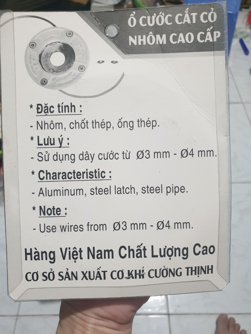 [HCM]Ổ CƯỚC ( BÁT CƯỚC) CẮT CỎ ZEN CƯỜNG THỊNH