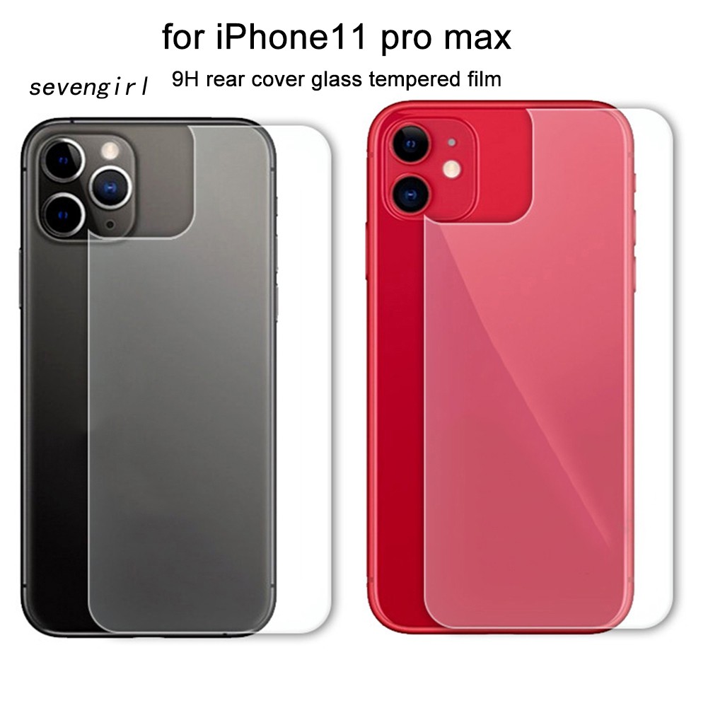 Miếng Dán Kính Cường Lực Mặt Sau Cho iPhone 11, Dán Mặt Lưng iPhone