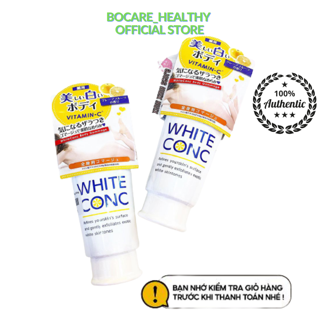 Tẩy da chết [Sạch 100%- Hàng AUTH] tẩy tế bào chết White Conc