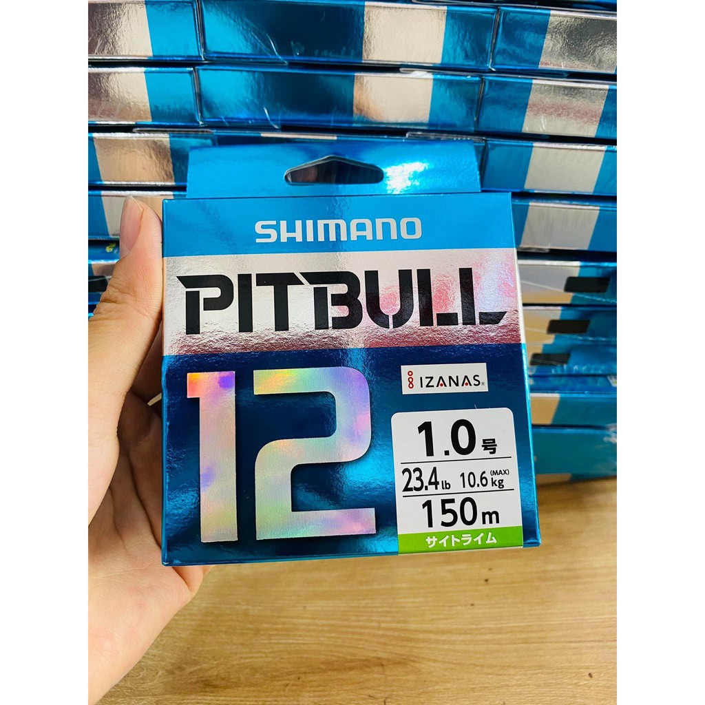 Dây Pe Câu Cá Pitbull x12 Shimano