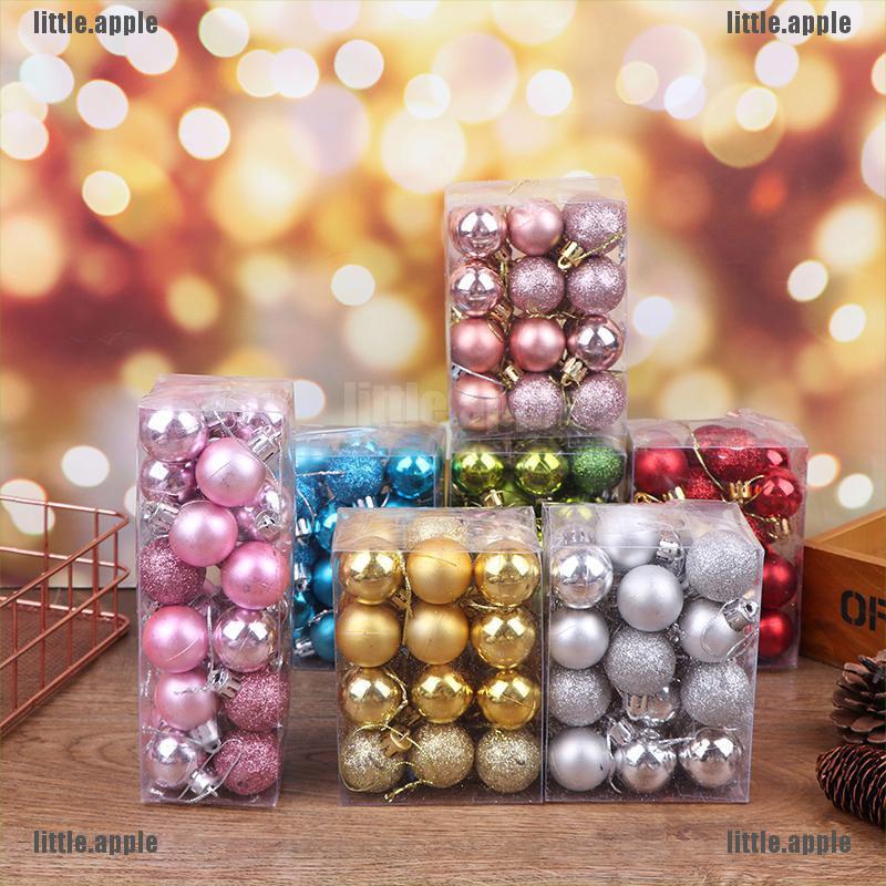 Combo 24 trái châu đầy màu sắc 3cm