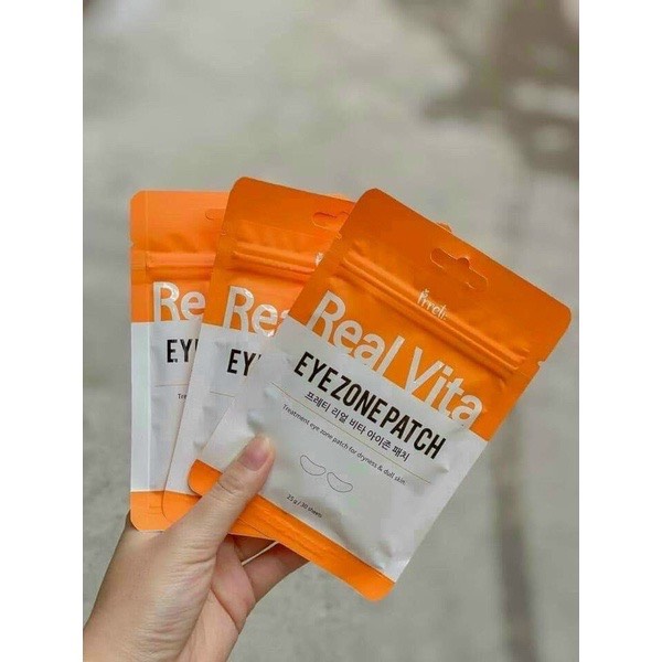Mặt Nạ Mắt Prreti Real Vita Eye Zone Patch Hàn Quốc