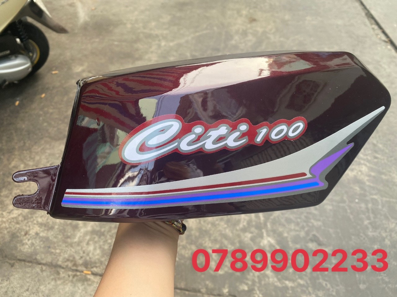 BỘ CỐP XE CITI 100 DAELIM NHỰA ABS