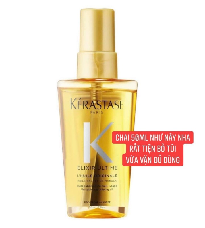 Dầu dưỡng tóc phục hồi Kerastase Elixir Ultime (50ml)