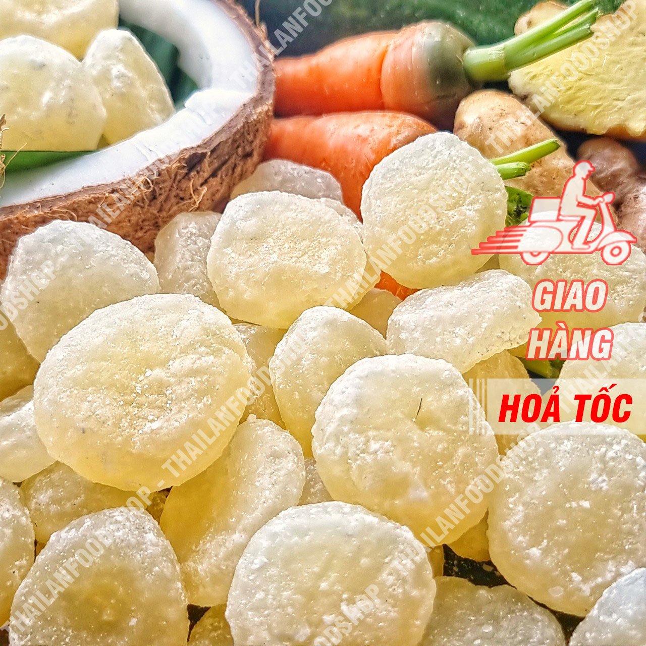 Mứt Củ Năng - Lon 500gr