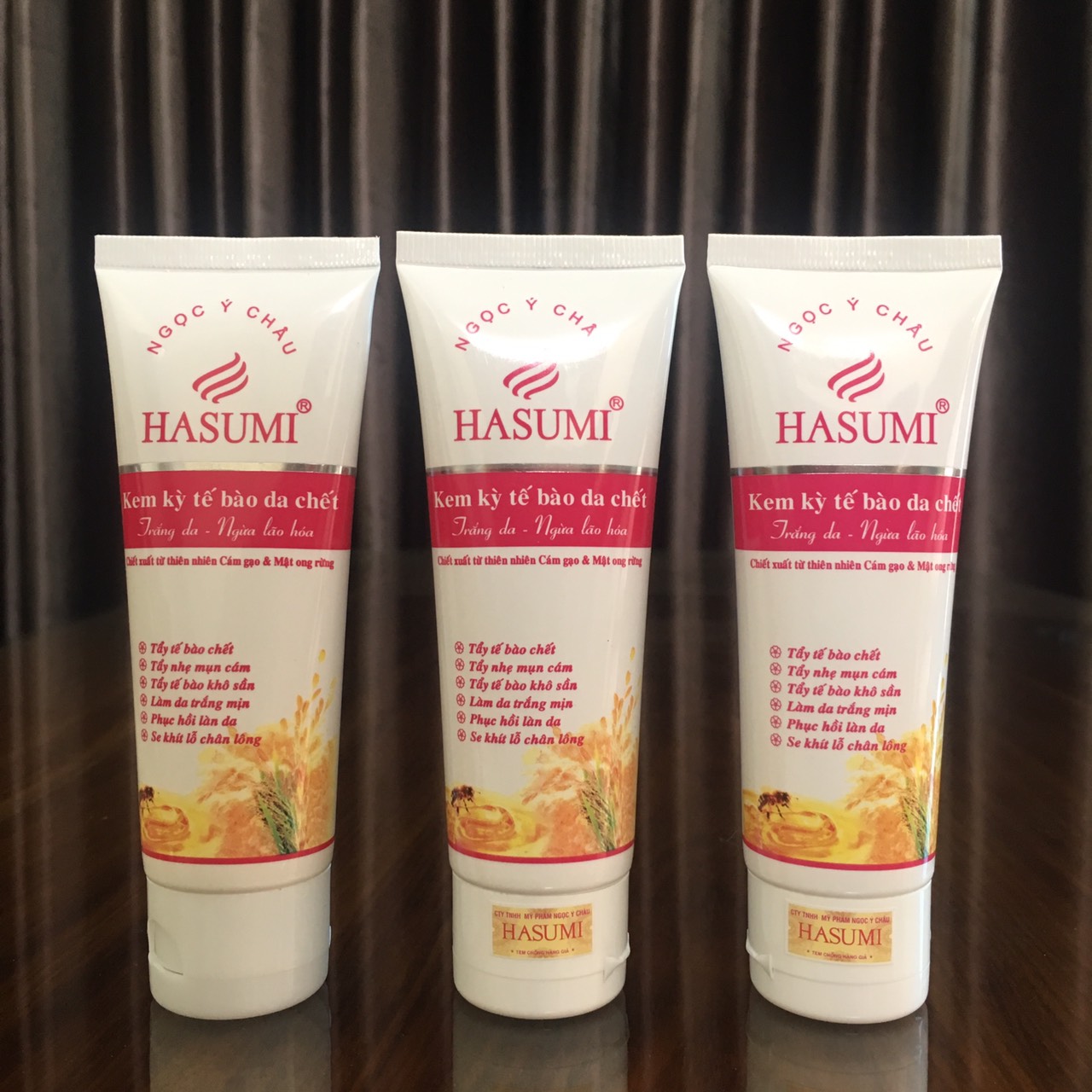 kem kì tế bào da chết hasumi 60ml