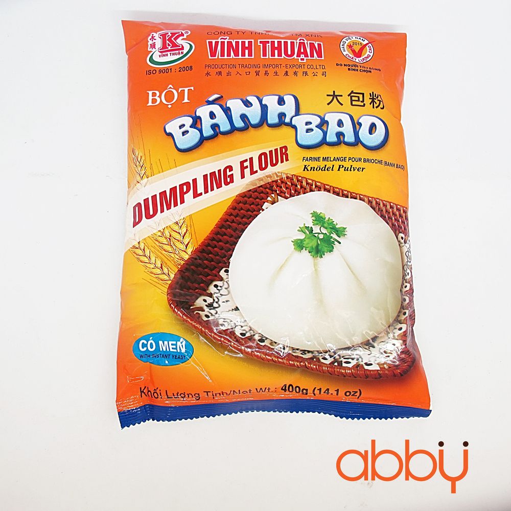 BỘT BÁNH BAO VĨNH THUẬN 400gr ( Trộn sẵn )