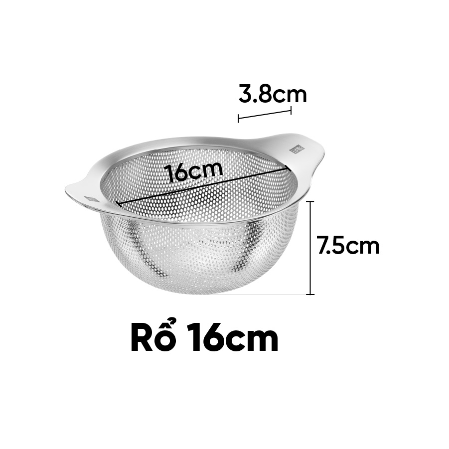 Rổ Inox ZWILLING -- 16/20/24cm