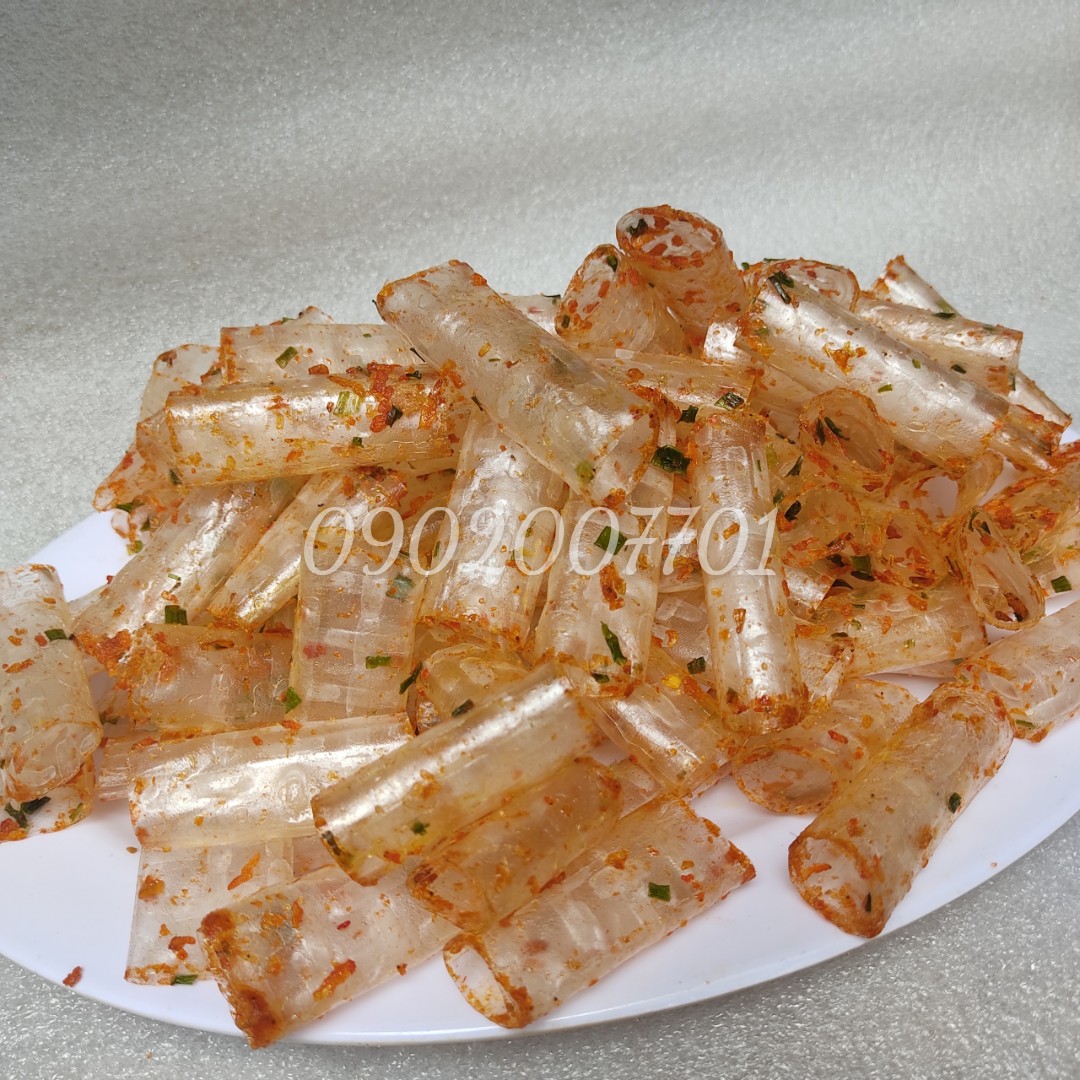 100g Bánh Tráng Cuộn Tôm Hành Chính gốc Tây Ninh - Đồ Ăn Vặt
