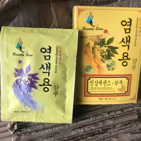 Dầu gội đen tóc Nhân sâm <Gội là đen>