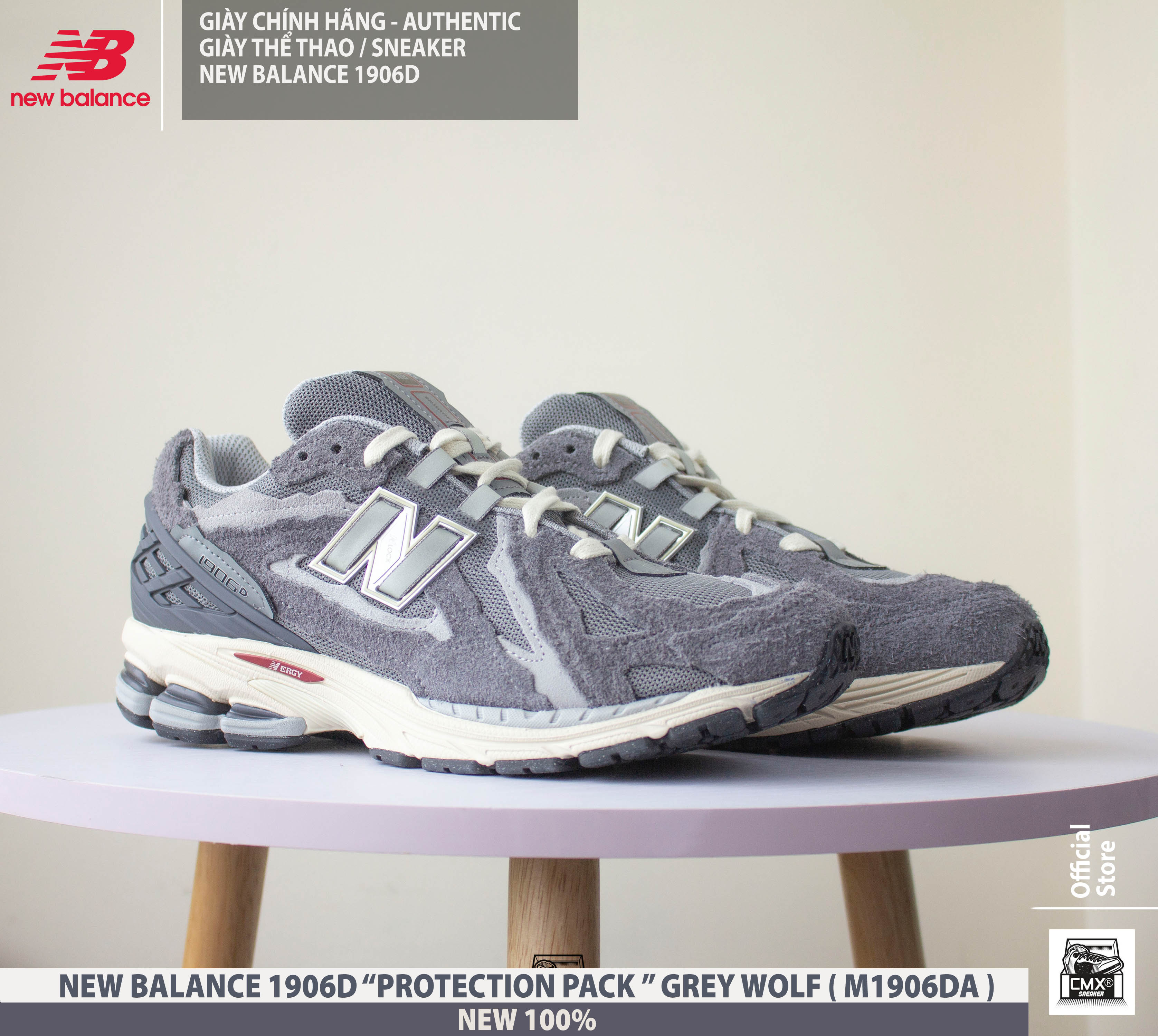 😘 [ HÀNG CHÍNH HÃNG CÓ SẴN ] Giày New Balance 1906D GREY WOLF ( M1906DA ) - AUTHENTIC 100%