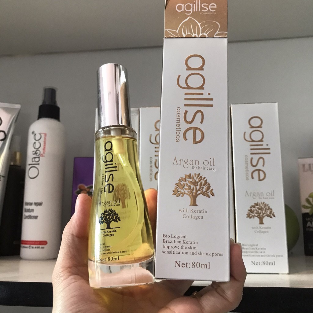 Tinh dầu dưỡng tóc agillse Argan Oil 80ml