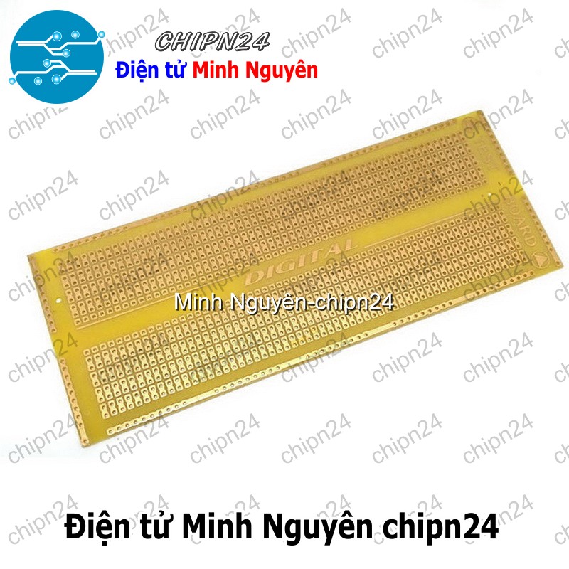 [1 tấm] Testboard cắm hàn 1 mặt 7x16cm (Mạch thường) (Board đồng đục lỗ PCB) - [Chọn Loại] - HHH.00003