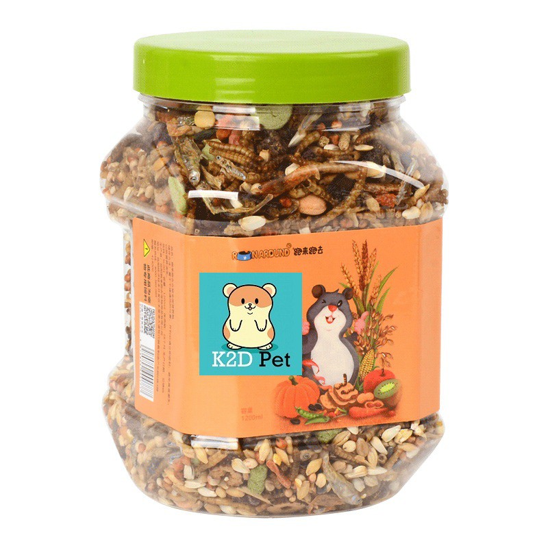 Thức ăn trộn hỗn hợp Run Around cho hamster hộp 400ml