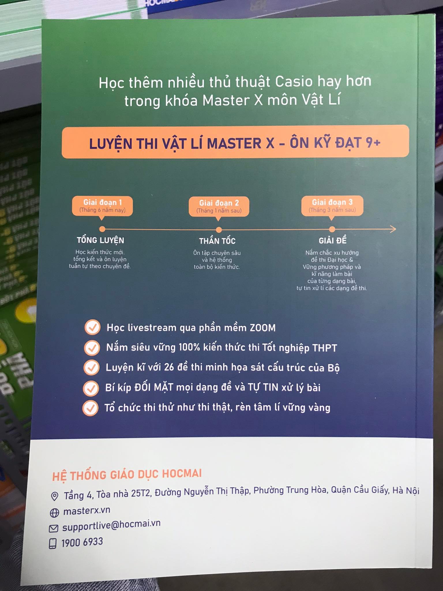 Sách - Làm chủ Casio Vật lí 12