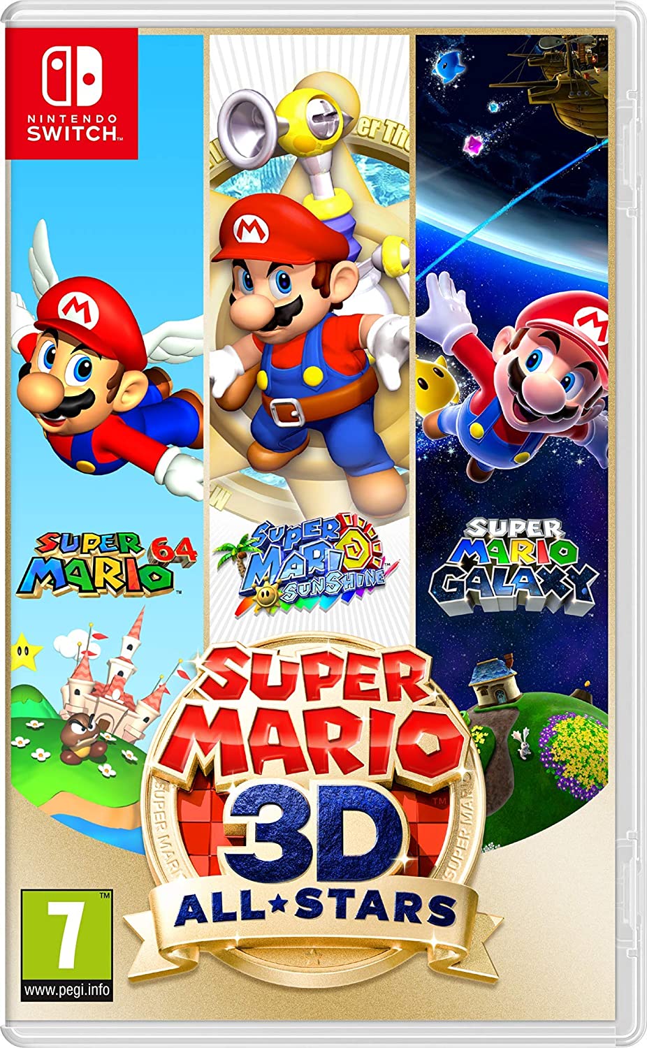 Đĩa Game Nintendo Switch : Super Mario 3D All Stars US