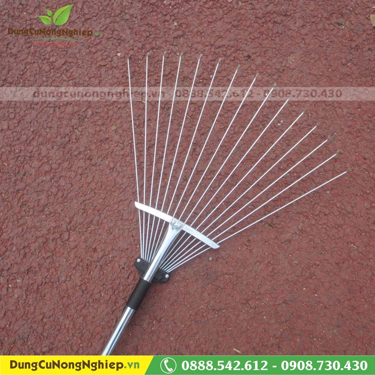 Cào lá cào rác xếp gọn 15 răng thép